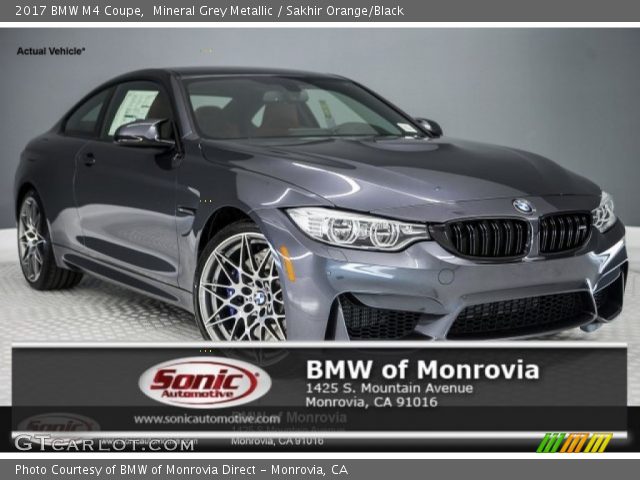2017 BMW M4 Coupe in Mineral Grey Metallic