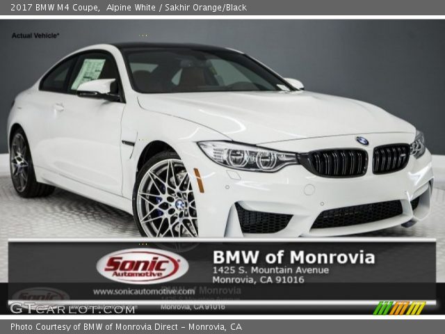 2017 BMW M4 Coupe in Alpine White