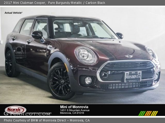 2017 Mini Clubman Cooper in Pure Burgundy Metallic