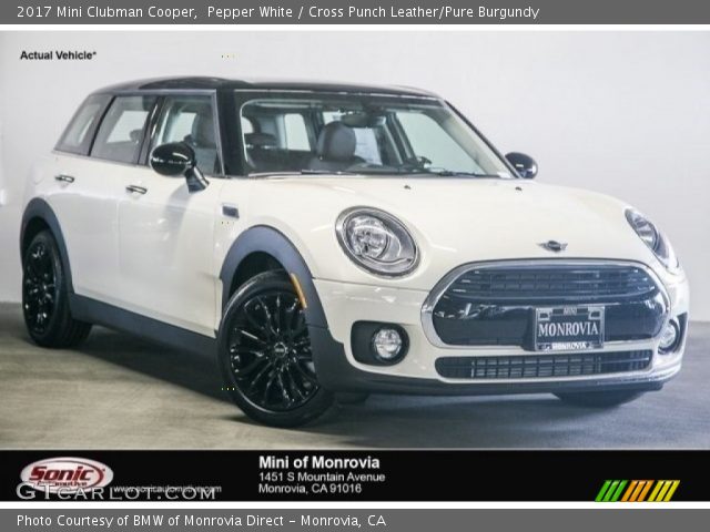 2017 Mini Clubman Cooper in Pepper White