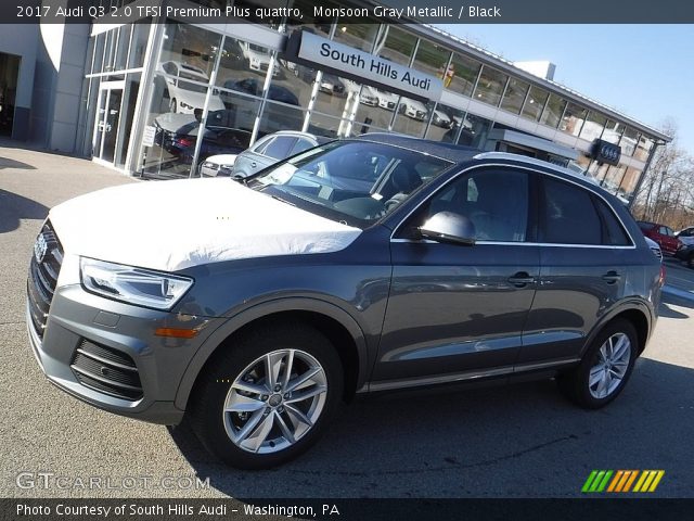 2017 Audi Q3 2.0 TFSI Premium Plus quattro in Monsoon Gray Metallic