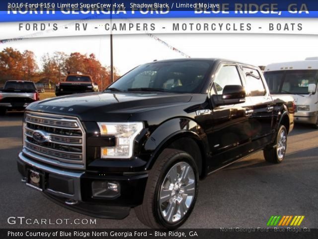 2016 Ford F150 Limited SuperCrew 4x4 in Shadow Black