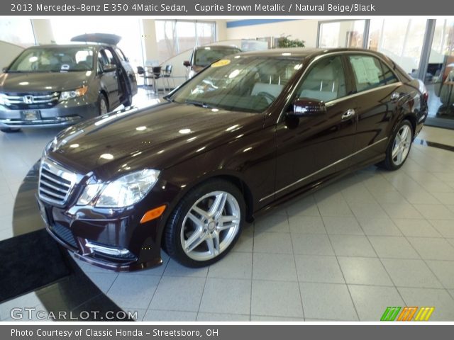 2013 Mercedes-Benz E 350 4Matic Sedan in Cuprite Brown Metallic