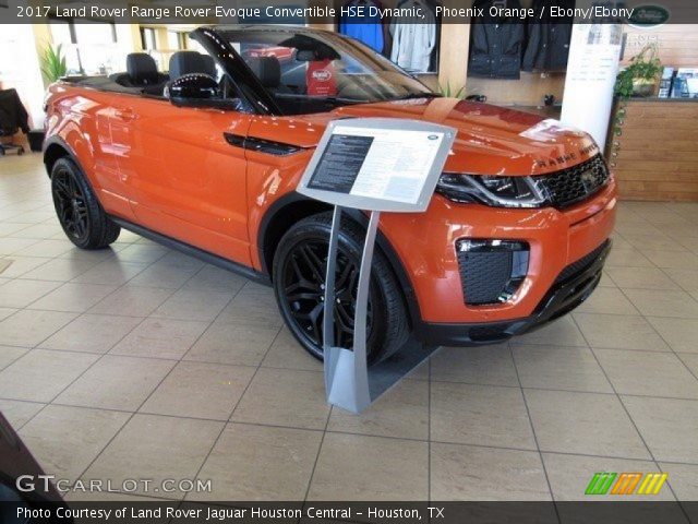 2017 Land Rover Range Rover Evoque Convertible HSE Dynamic in Phoenix Orange