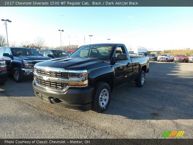 2017 Chevrolet Silverado 1500 WT Regular Cab in Black