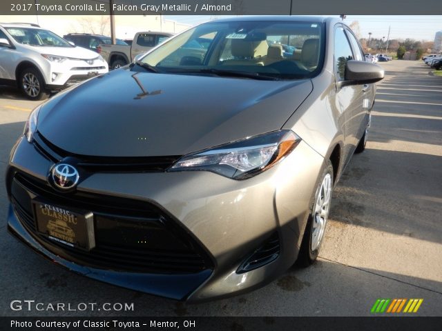 2017 Toyota Corolla LE in Falcon Gray Metallic