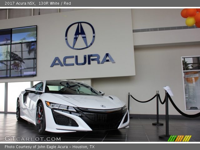 2017 Acura NSX  in 130R White