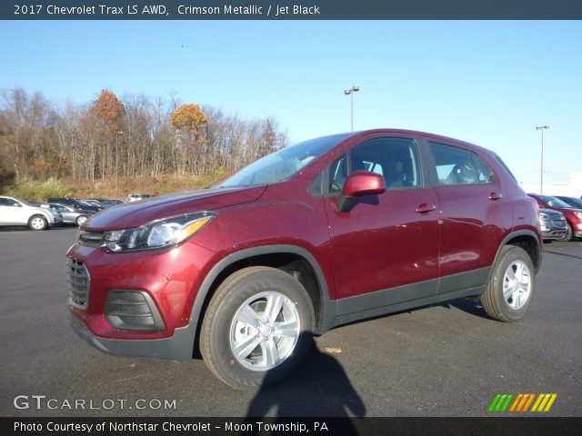 2017 Chevrolet Trax LS AWD in Crimson Metallic