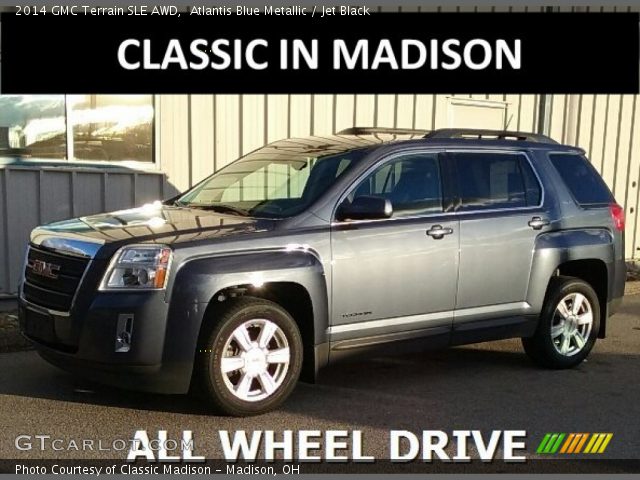 2014 GMC Terrain SLE AWD in Atlantis Blue Metallic