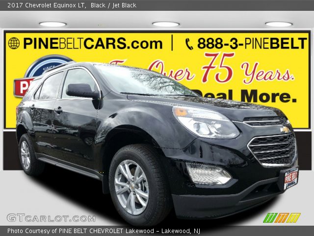 2017 Chevrolet Equinox LT in Black
