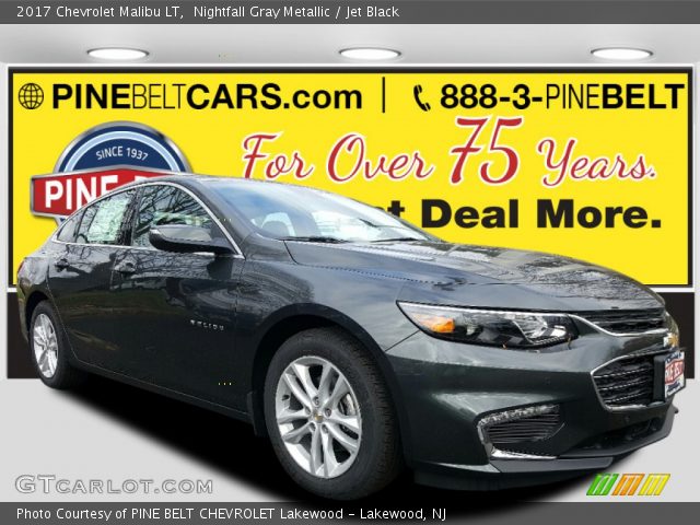 2017 Chevrolet Malibu LT in Nightfall Gray Metallic