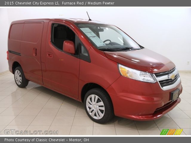 2015 Chevrolet City Express LS in Furnace Red