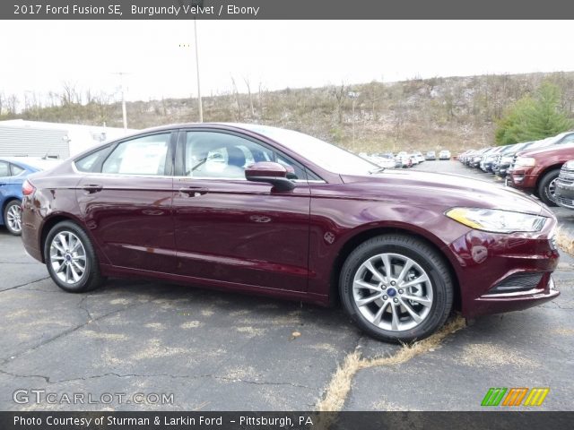 2017 Ford Fusion SE in Burgundy Velvet