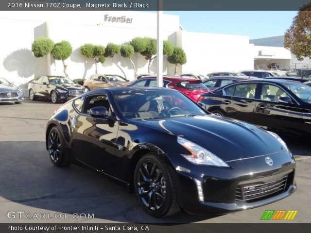 2016 Nissan 370Z Coupe in Magnetic Black