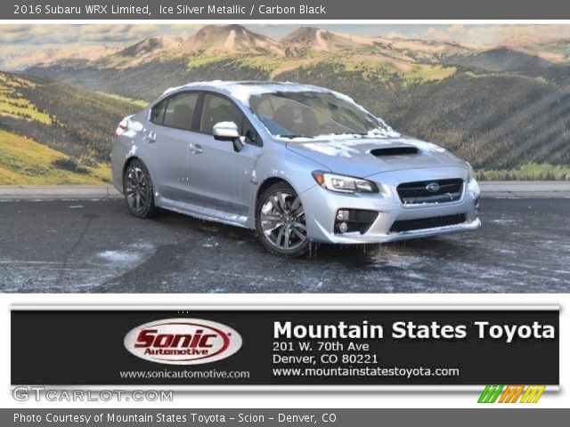 2016 Subaru WRX Limited in Ice Silver Metallic