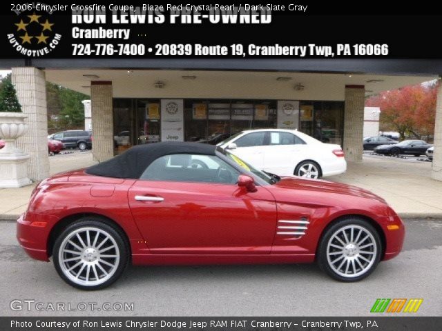 2006 Chrysler Crossfire Coupe in Blaze Red Crystal Pearl