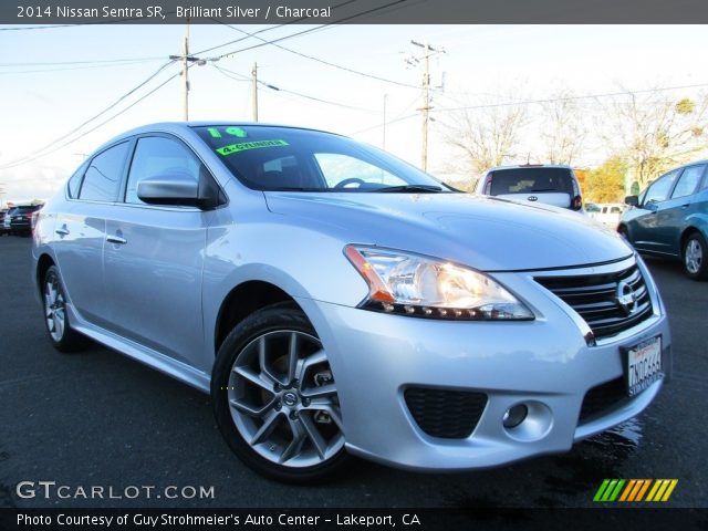 2014 Nissan Sentra SR in Brilliant Silver