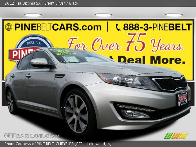 2012 Kia Optima SX in Bright Silver