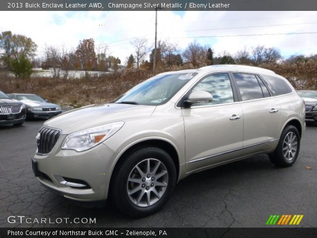 2013 Buick Enclave Leather AWD in Champagne Silver Metallic