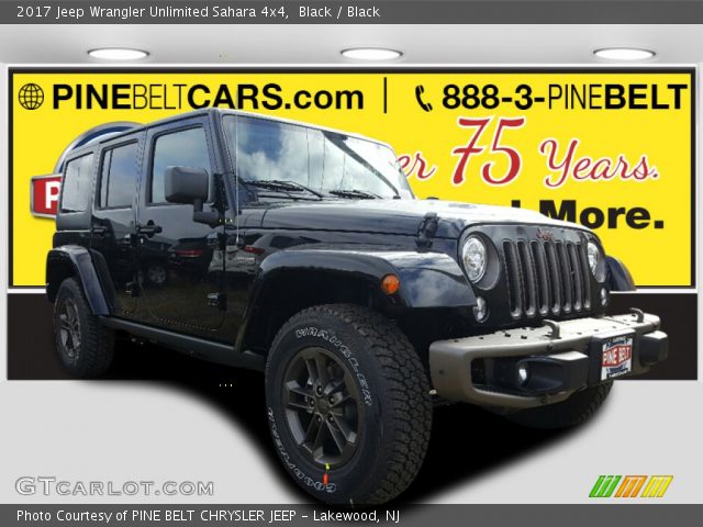 2017 Jeep Wrangler Unlimited Sahara 4x4 in Black