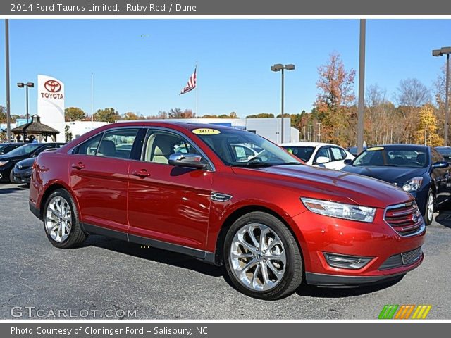 2014 Ford Taurus Limited in Ruby Red