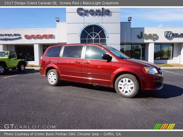 2017 Dodge Grand Caravan SE in Octane Red