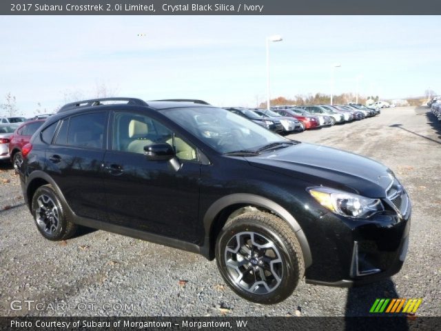 2017 Subaru Crosstrek 2.0i Limited in Crystal Black Silica