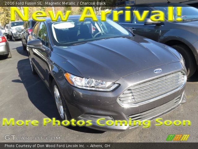 2016 Ford Fusion SE in Magnetic Metallic