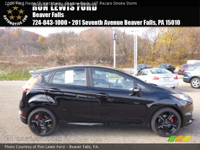 2016 Ford Fiesta ST Hatchback in Shadow Black
