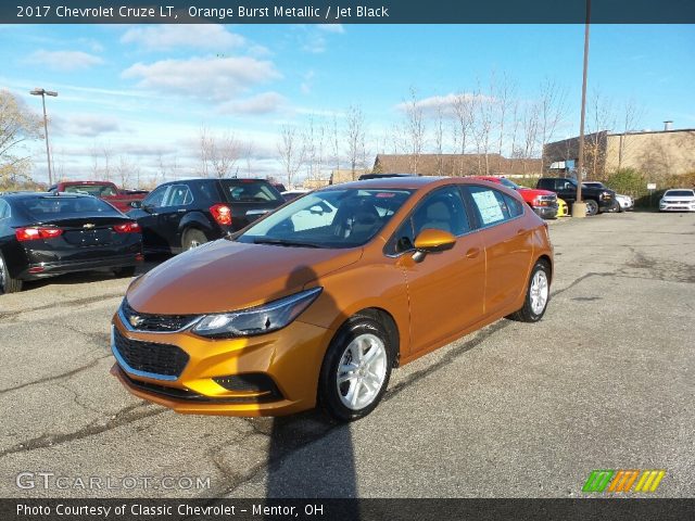 2017 Chevrolet Cruze LT in Orange Burst Metallic