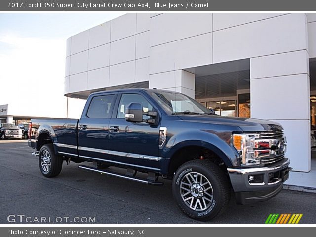 2017 Ford F350 Super Duty Lariat Crew Cab 4x4 in Blue Jeans