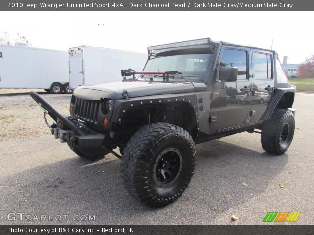 2010 Jeep Wrangler Unlimited Sport 4x4 in Dark Charcoal Pearl