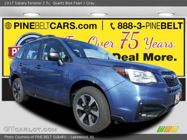 2017 Subaru Forester 2.5i in Quartz Blue Pearl