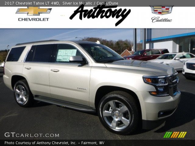 2017 Chevrolet Tahoe LT 4WD in Silver Ice Metallic