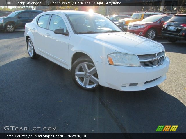 2008 Dodge Avenger SXT in Stone White