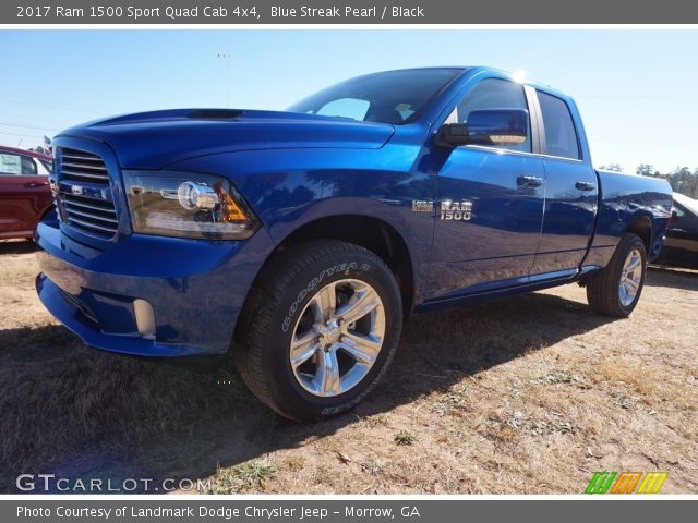 2017 Ram 1500 Sport Quad Cab 4x4 in Blue Streak Pearl