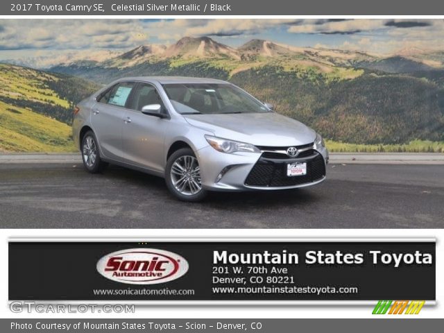 2017 Toyota Camry SE in Celestial Silver Metallic