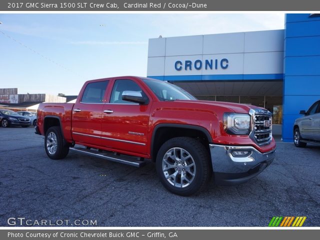 2017 GMC Sierra 1500 SLT Crew Cab in Cardinal Red