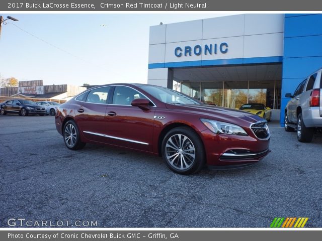 2017 Buick LaCrosse Essence in Crimson Red Tintcoat