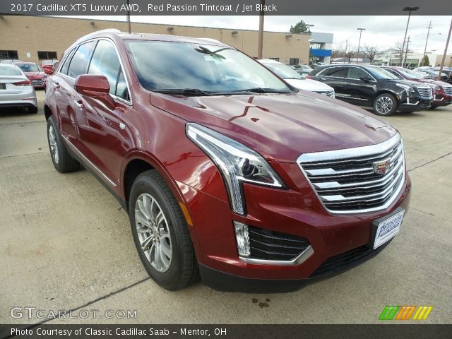 2017 Cadillac XT5 Luxury AWD in Red Passion Tintcoat