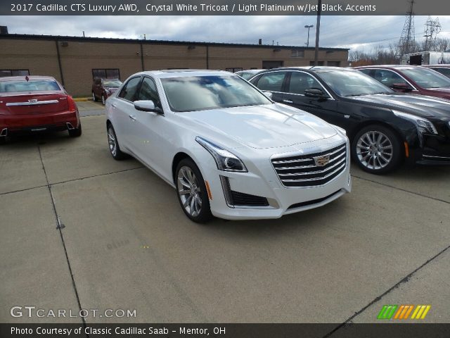 2017 Cadillac CTS Luxury AWD in Crystal White Tricoat