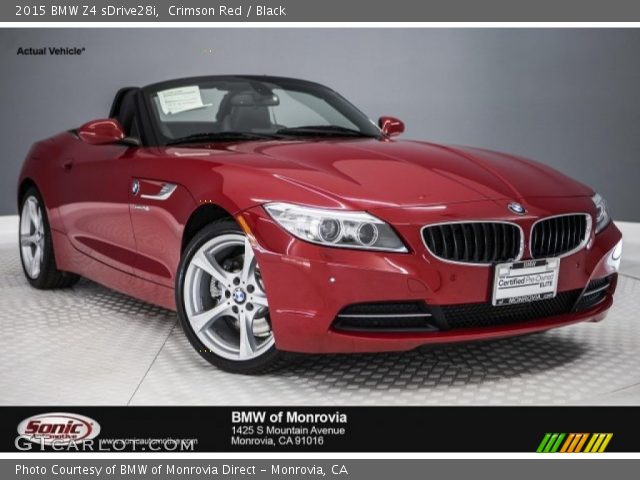 2015 BMW Z4 sDrive28i in Crimson Red