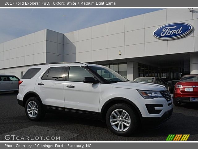 2017 Ford Explorer FWD in Oxford White