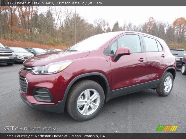 2017 Chevrolet Trax LS AWD in Crimson Metallic