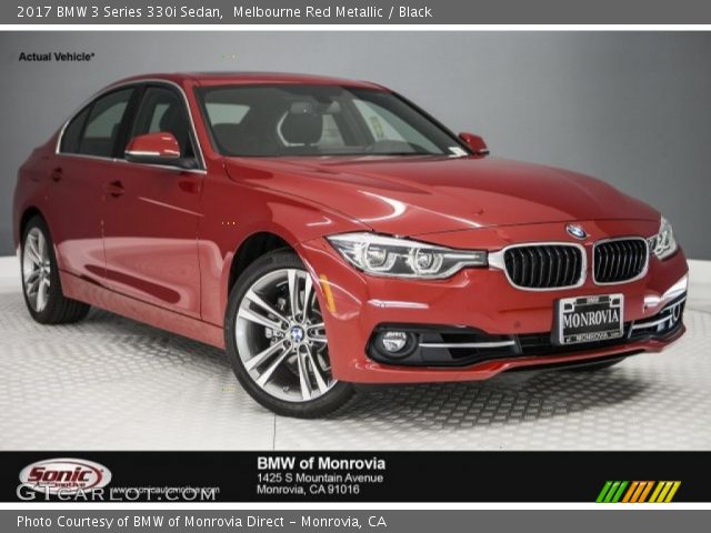 2017 BMW 3 Series 330i Sedan in Melbourne Red Metallic