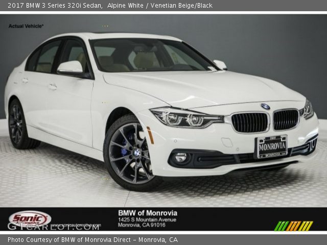 2017 BMW 3 Series 320i Sedan in Alpine White