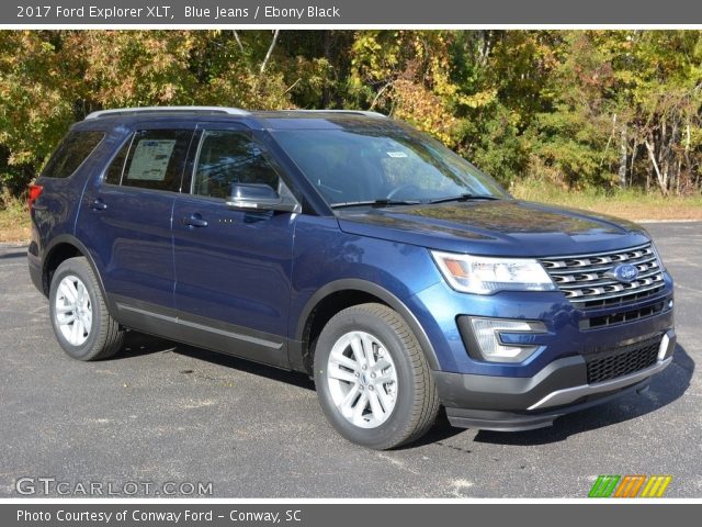 2017 Ford Explorer XLT in Blue Jeans