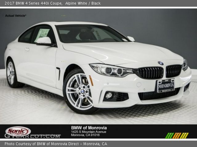 2017 BMW 4 Series 440i Coupe in Alpine White