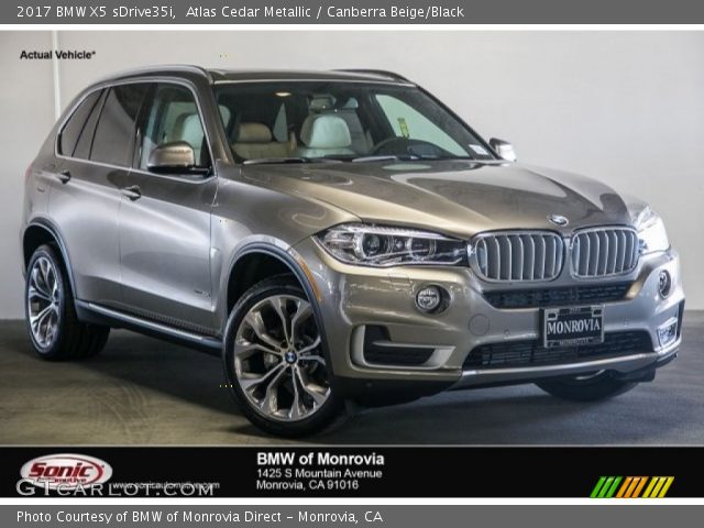 2017 BMW X5 sDrive35i in Atlas Cedar Metallic