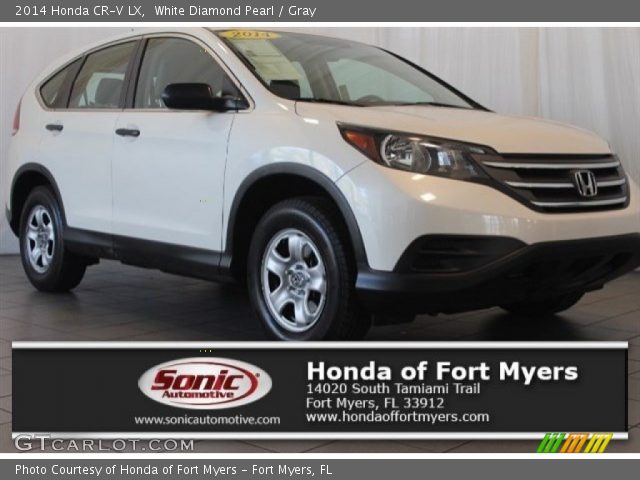2014 Honda CR-V LX in White Diamond Pearl